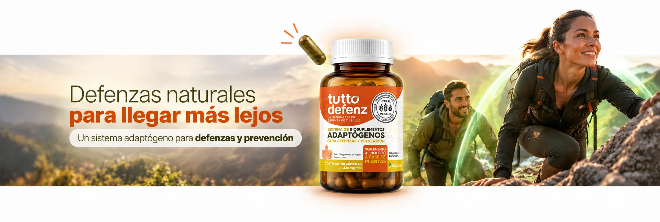 Biosuplemento herbolario TuttoDefenz resultados visibles