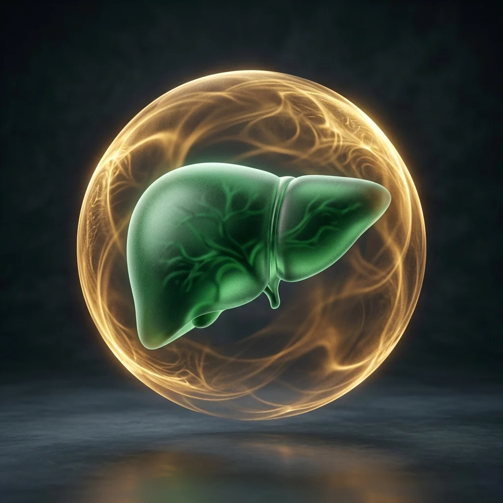 Hígado protegido 3D - TuttoDetox - Desintoxicación